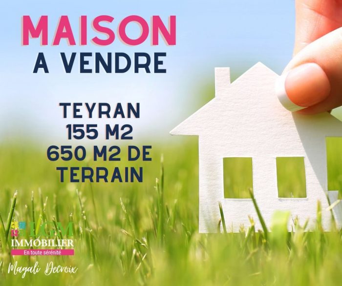 Maison à vendre, 6 pièces - Teyran 34820