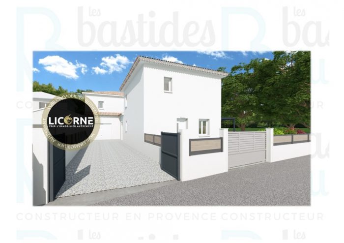 Maison mitoyenne 1 côté à vendre, 4 pièces - Le Puy-Sainte-Réparade 13610