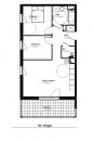 Appartement 60 m² Hésingue  3 pièces