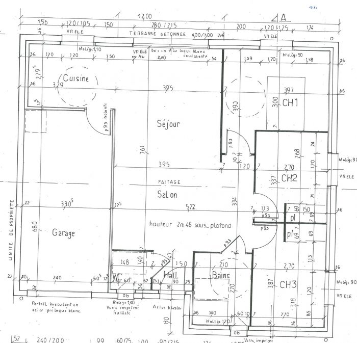 Maison individuelle à louer, 4 pièces - La Chaize-le-Vicomte 85310