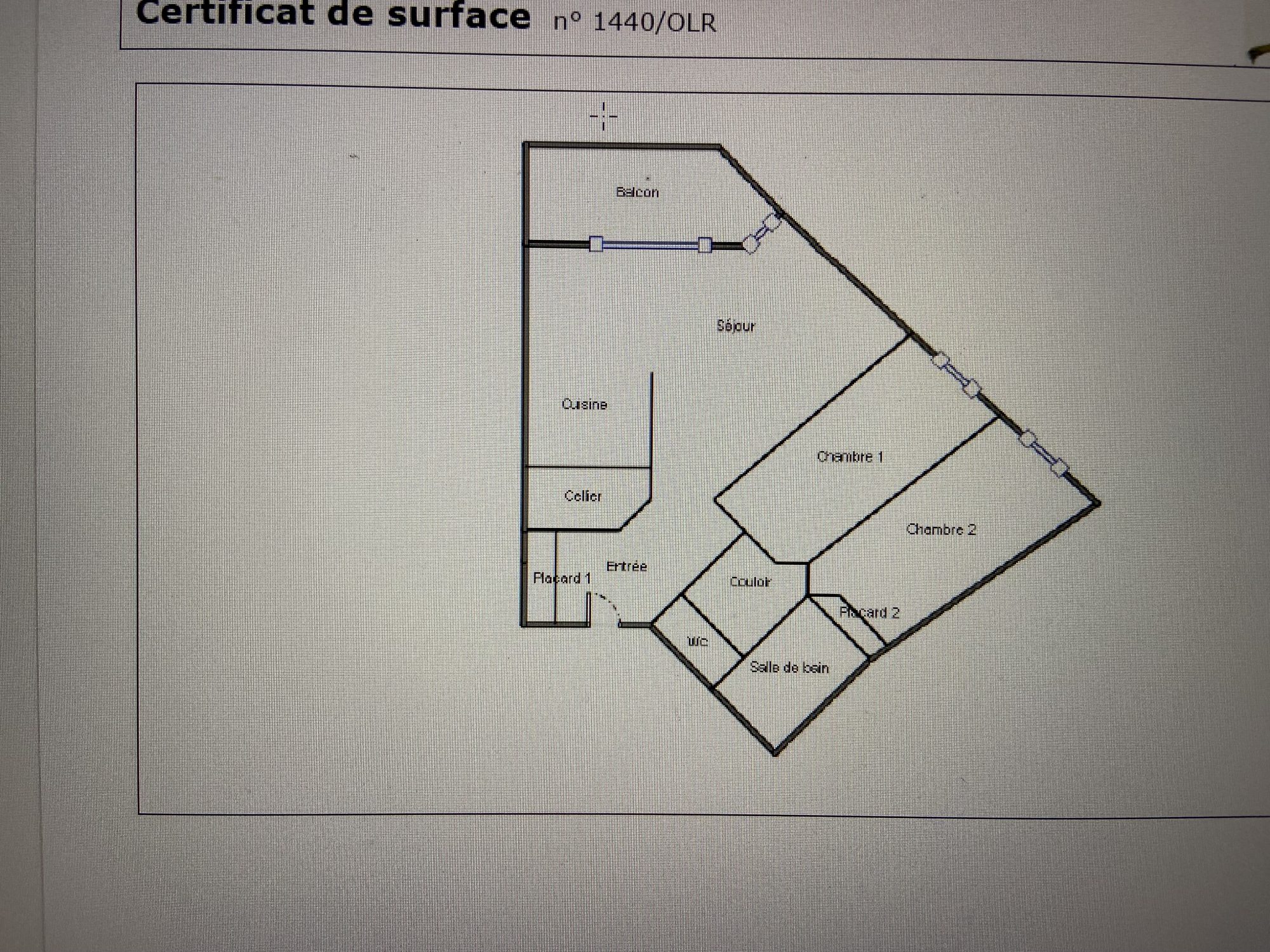 Location annuelle Appartement GUICHEN 35580 Ille et Vilaine FRANCE