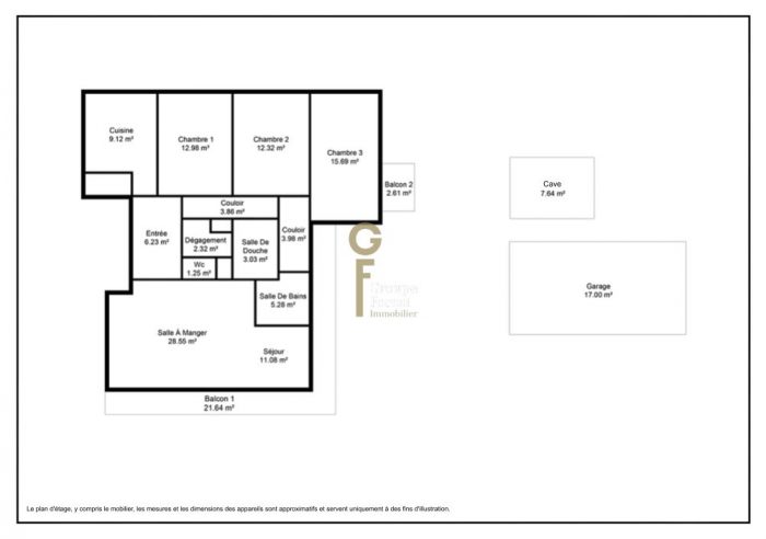 Appartement à vendre, 5 pièces - Roubaix 59100