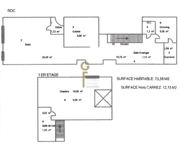 Appartement à vendre, 3 pièces - Lille 59000