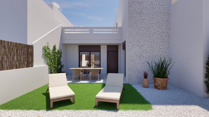 Semi-detached house 1 side for sale, 3 rooms - Algorfa 03169