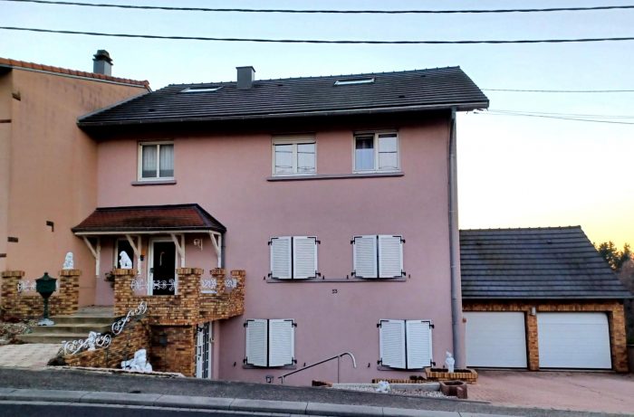 Maison mitoyenne 1 côté à vendre, 7 pièces - Niderviller 57565