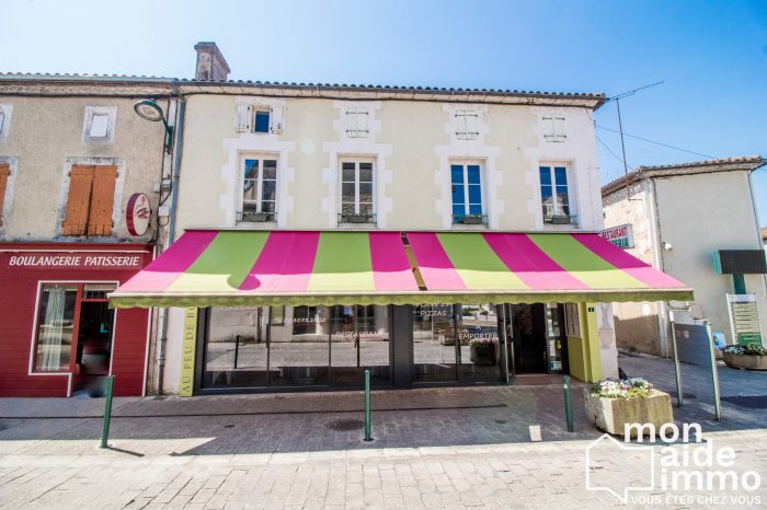 Restaurant, bar à vendre, 215 m² - Chasseneuil-sur-Bonnieure 16260