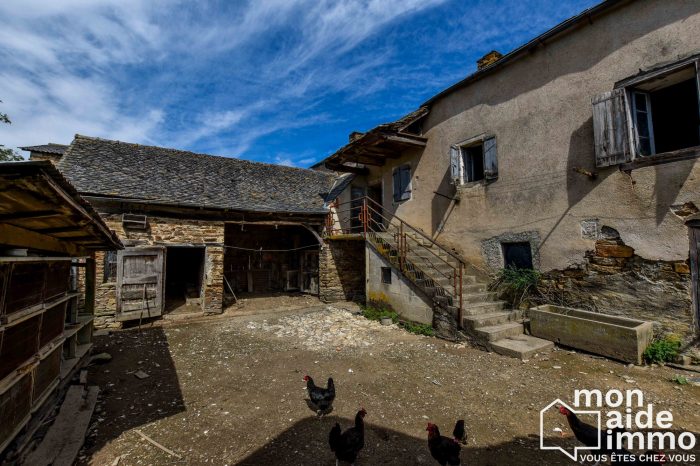 Maison ancienne à vendre, 5 pièces - Quins 12800