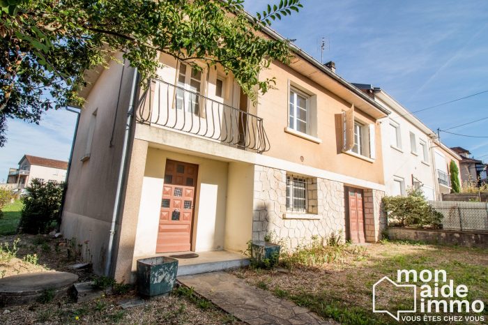 Maison mitoyenne 1 côté à vendre, 4 pièces - Thiviers 24800