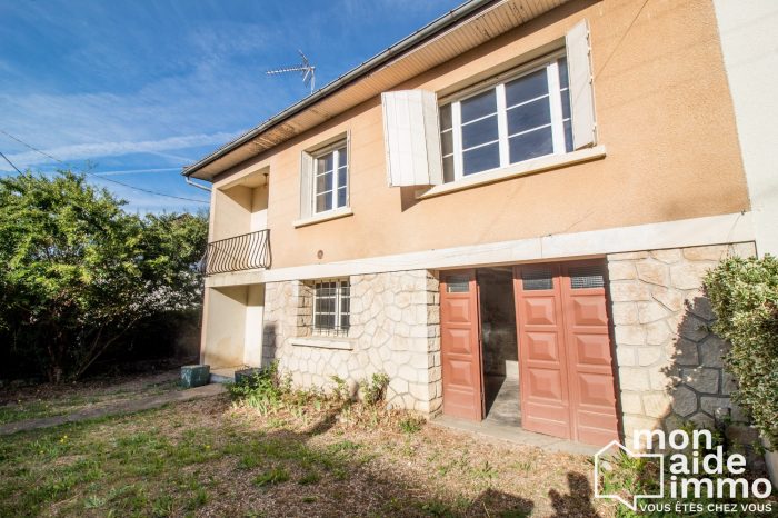 Maison mitoyenne 1 côté à vendre, 4 pièces - Thiviers 24800