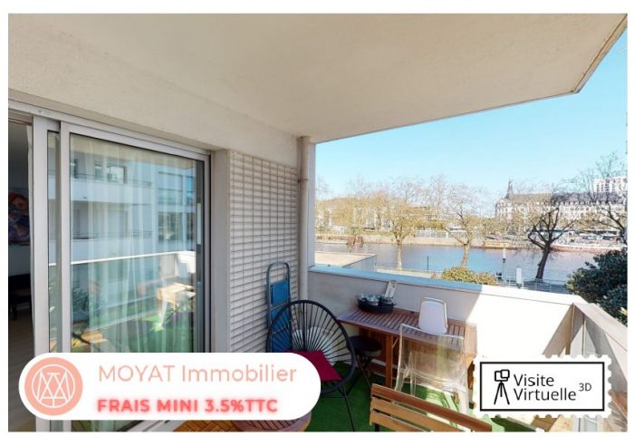Appartement à vendre, 3 pièces - Nantes 44000