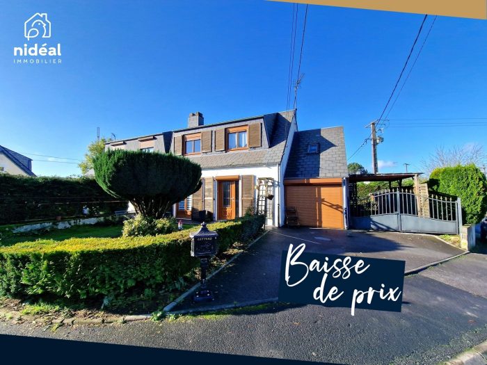 Maison mitoyenne 1 côté à vendre, 5 pièces - Bachant 59138