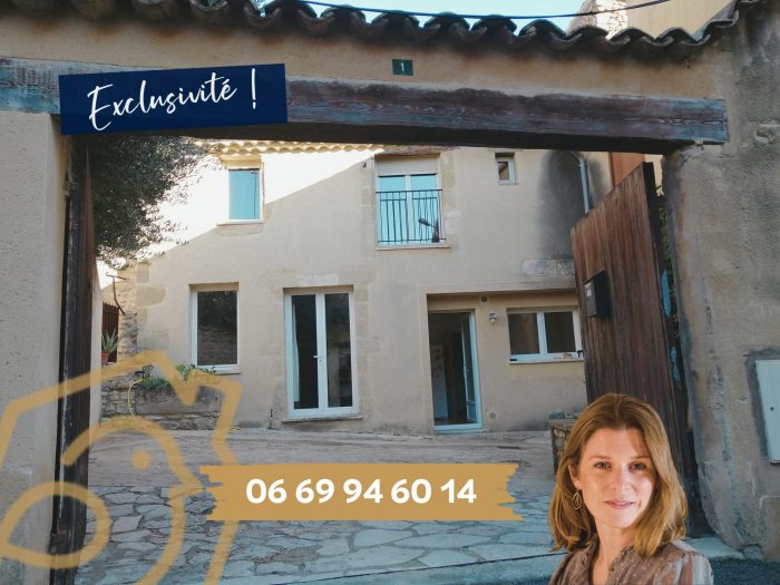 Maison ancienne à vendre, 3 pièces - Saint-Geniès-de-Comolas 30150