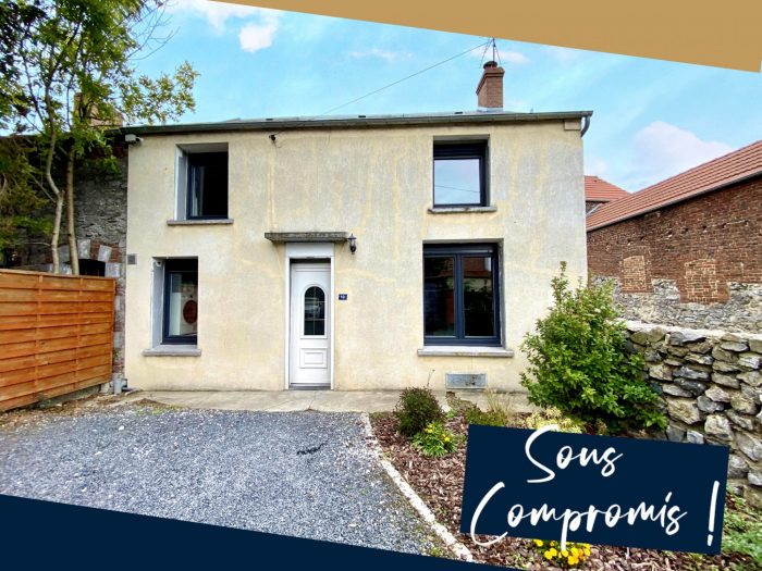 Maison mitoyenne 1 côté à vendre, 5 pièces - Ferrière-la-Grande 59680