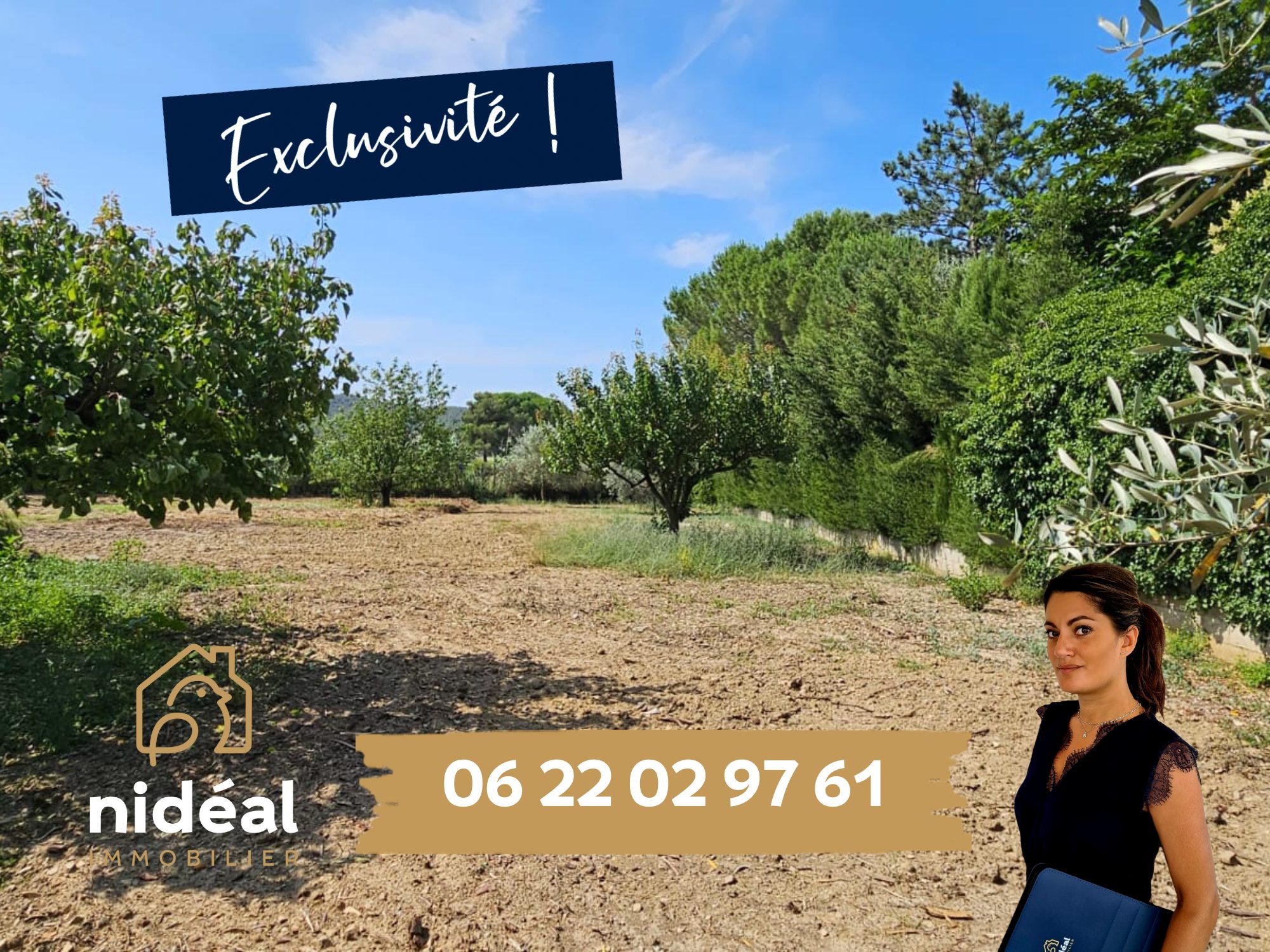 Vente Terrain CLARENSAC 30870 Gard FRANCE