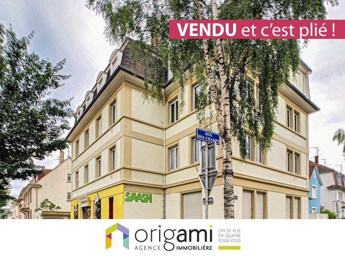 Appartement à vendre, 3 pièces - Strasbourg 67200