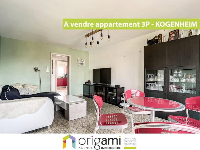 Appartement à vendre, 3 pièces - Kogenheim 67230