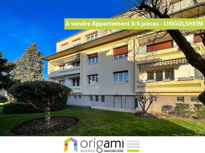 Appartement à vendre, 4 pièces - Lingolsheim 67380