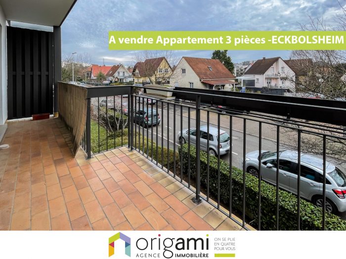 Appartement à vendre, 3 pièces - Eckbolsheim 67201