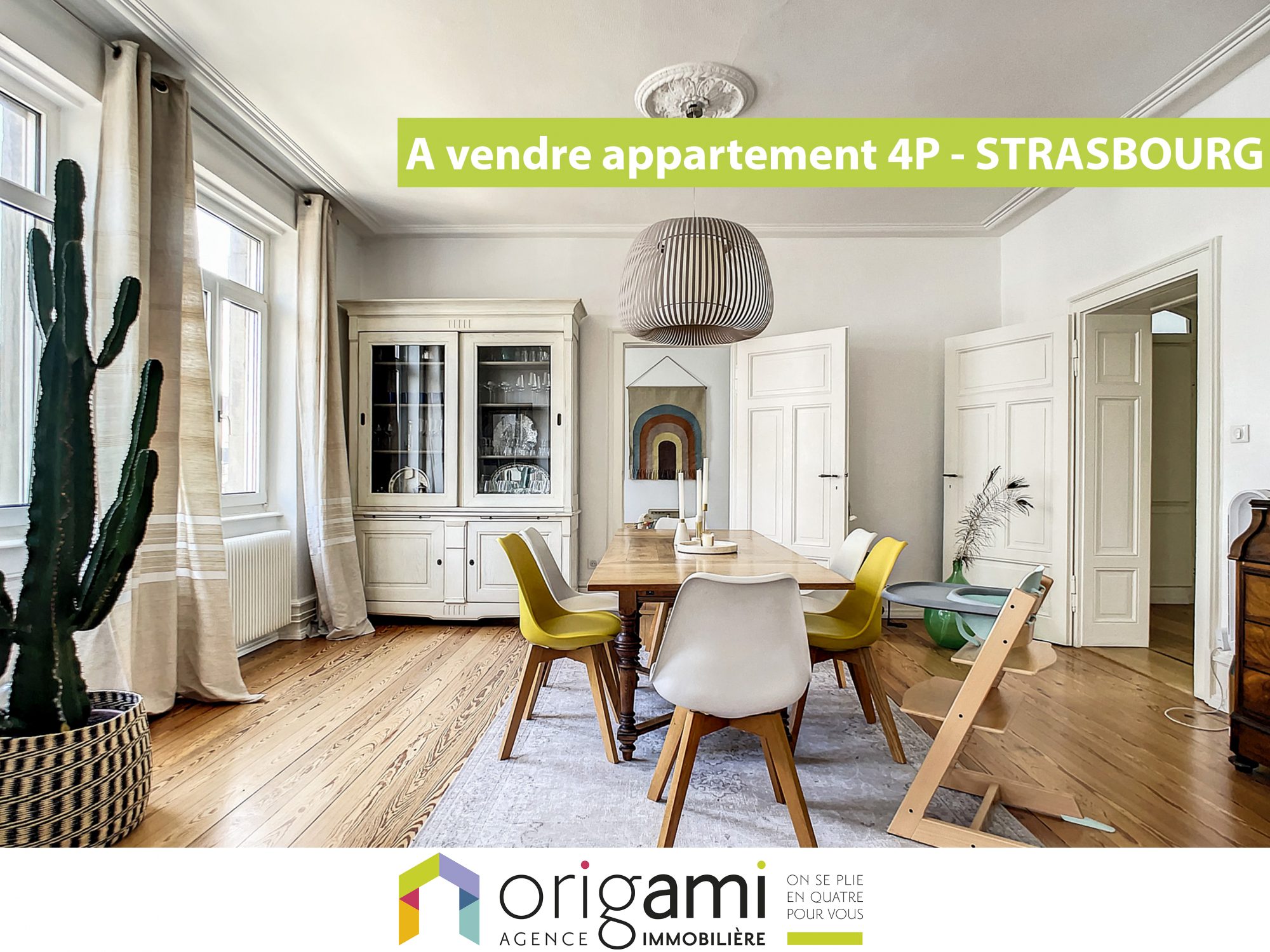 Vente Appartement 112m² 4 Pièces à Strasbourg (67000) - Origami