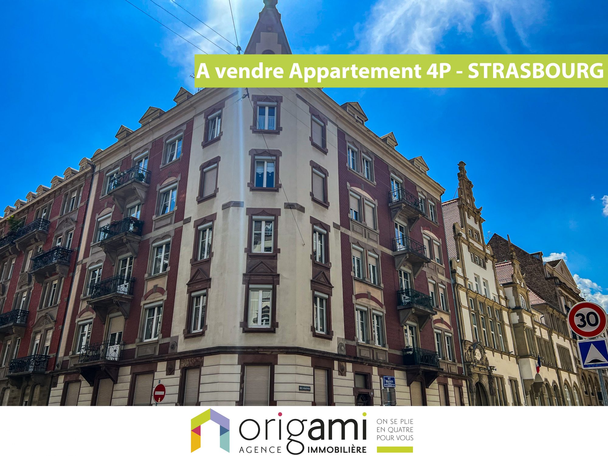 Vente Appartement 99m² 4 Pièces à Strasbourg (67100) - Origami
