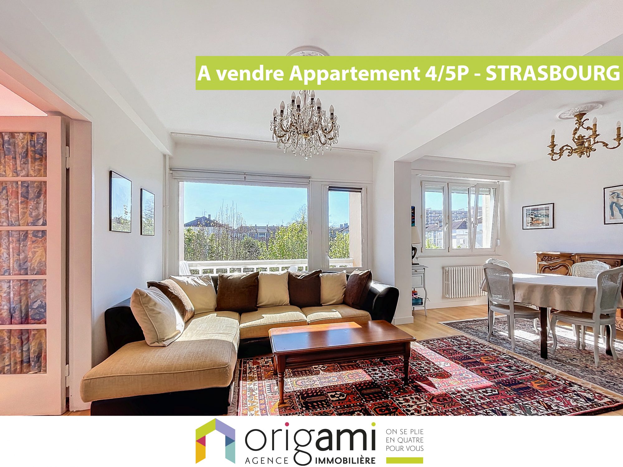 Vente Appartement 101m² 4 Pièces à Strasbourg (67200) - Origami