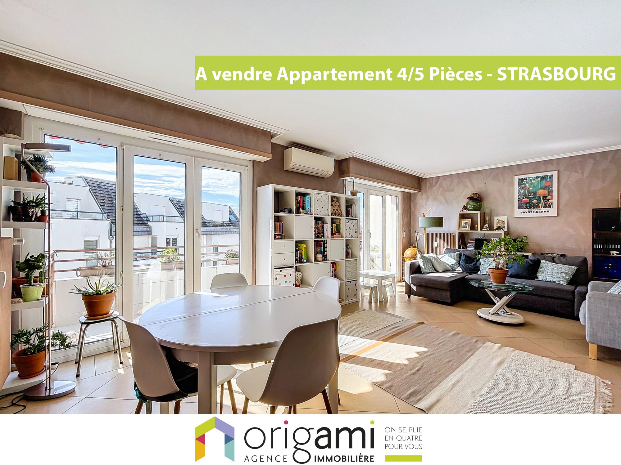 Vente Appartement 96m² 4 Pièces à Strasbourg (67000) - Origami