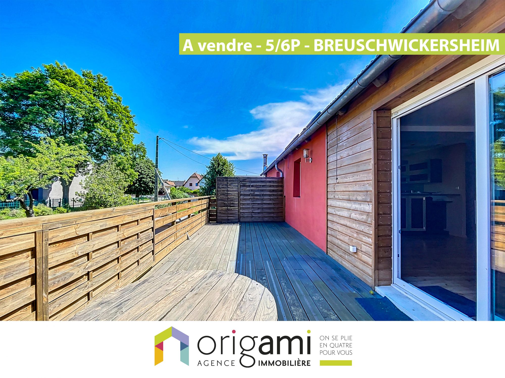 Vente Appartement 126m² 6 Pièces à Breuschwickersheim (67112) - Origami