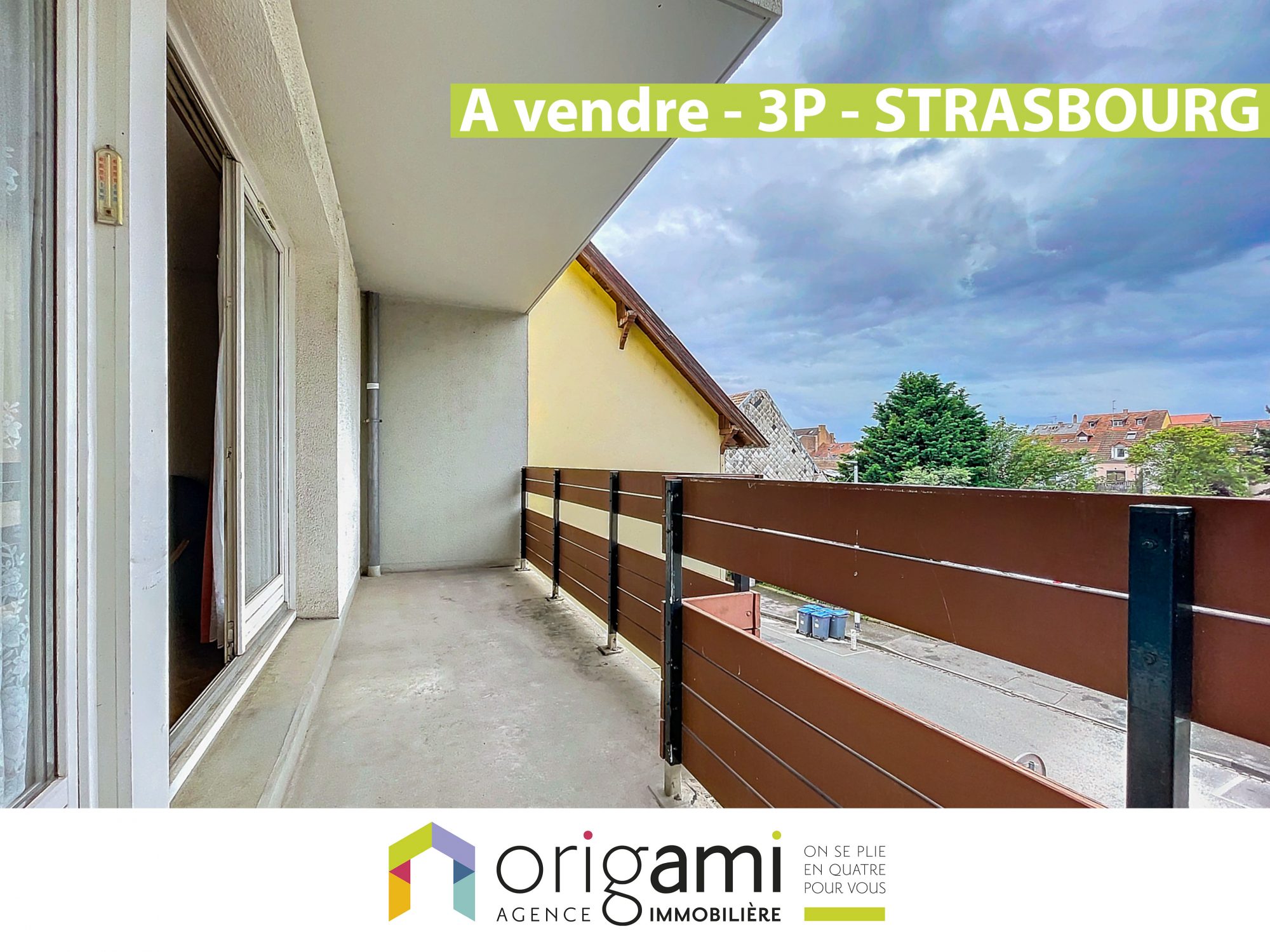 Vente Appartement 68m² 3 Pièces à Strasbourg (67200) - Origami