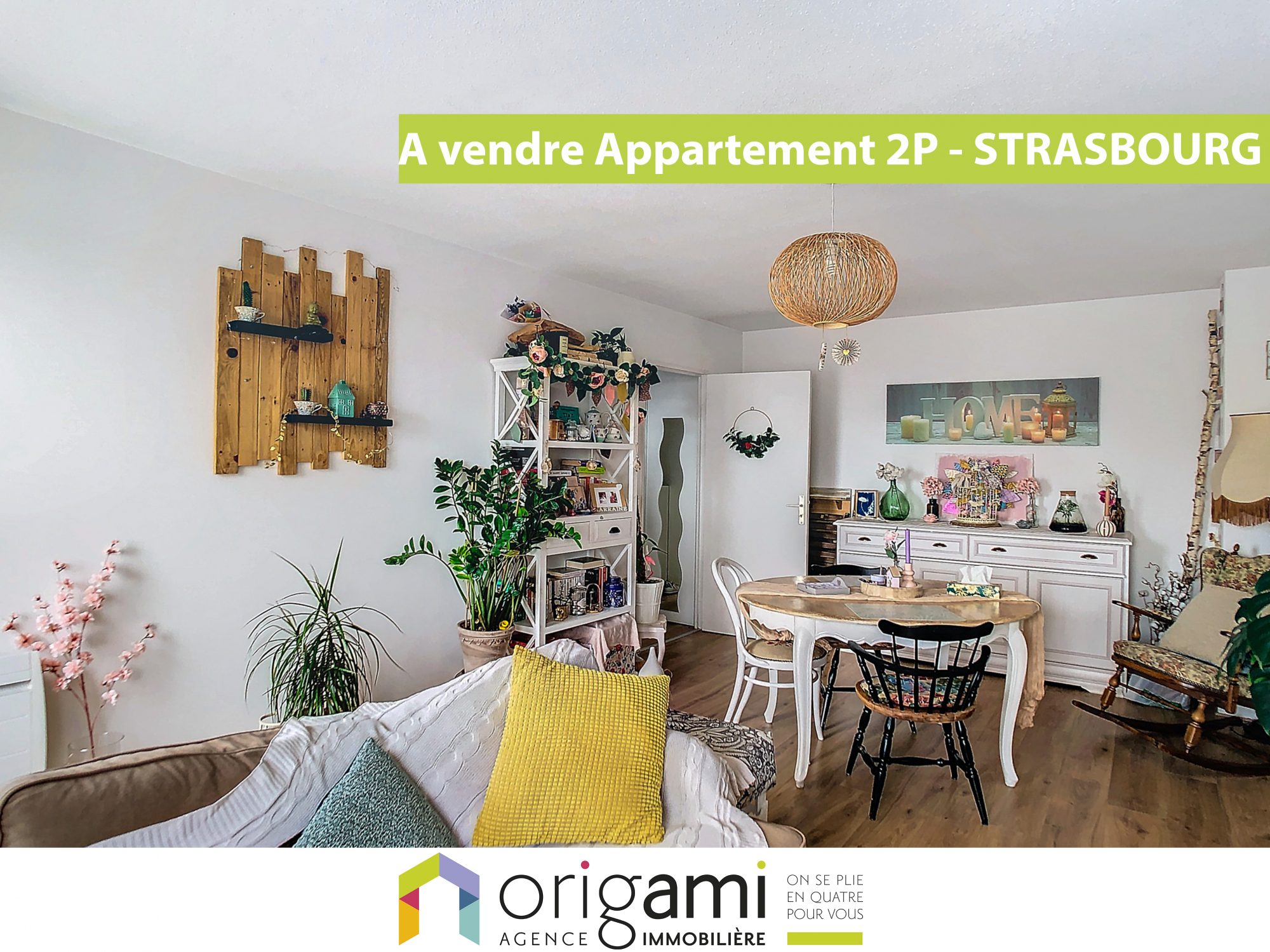Vente Appartement 51m² 2 Pièces à Strasbourg (67100) - Origami