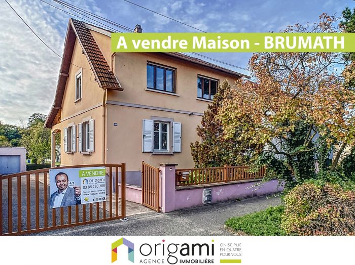 Maison individuelle à vendre, 5 pièces - Brumath 67170