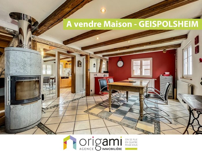 Maison ancienne à vendre, 6 pièces - Geispolsheim 67118