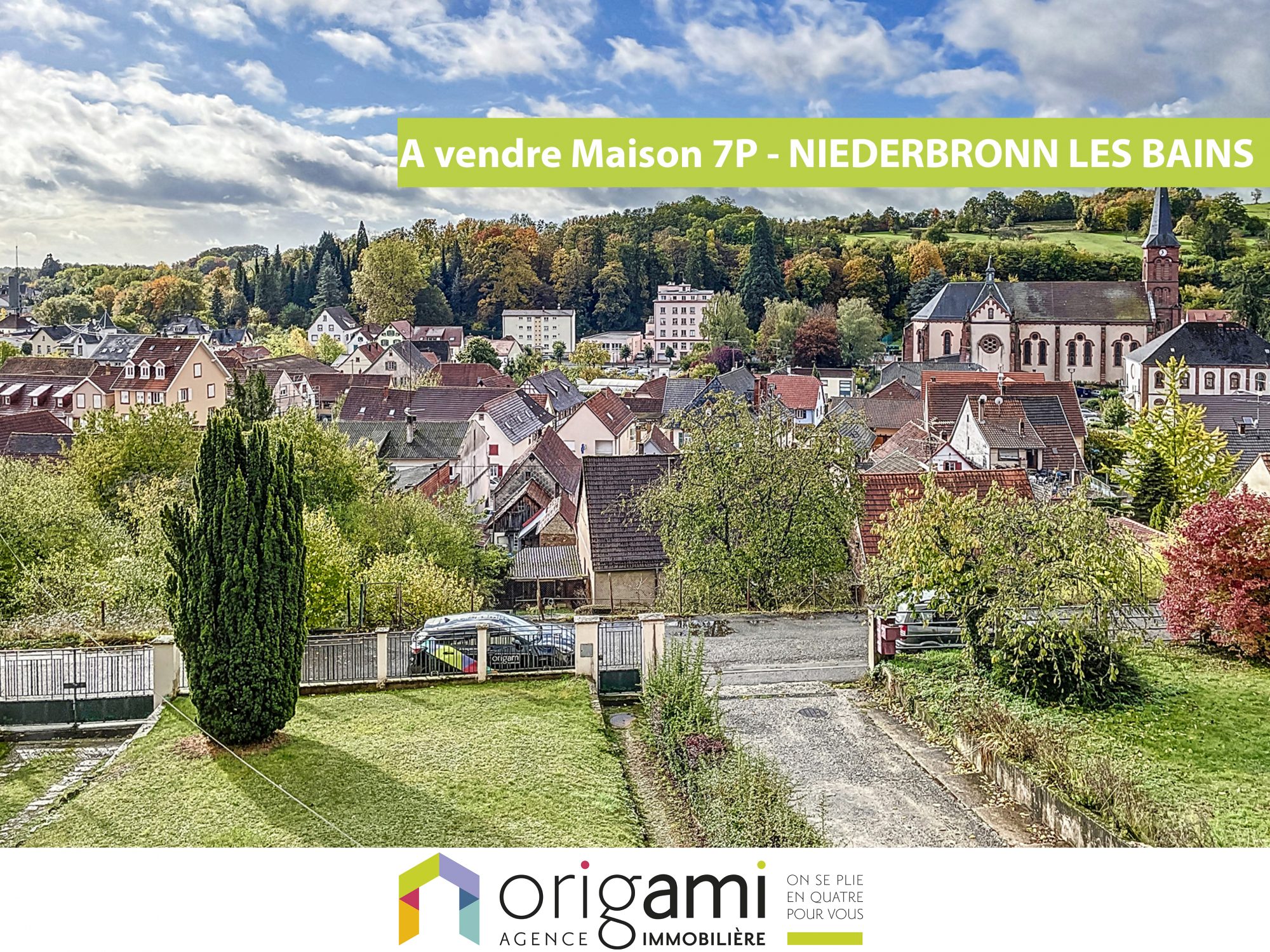 Vente Maison 171m² 7 Pièces à Niederbronn-les-Bains (67110) - Origami
