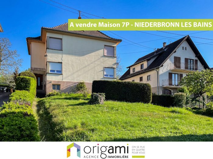 Maison individuelle à vendre, 7 pièces - Niederbronn-les-Bains 67110