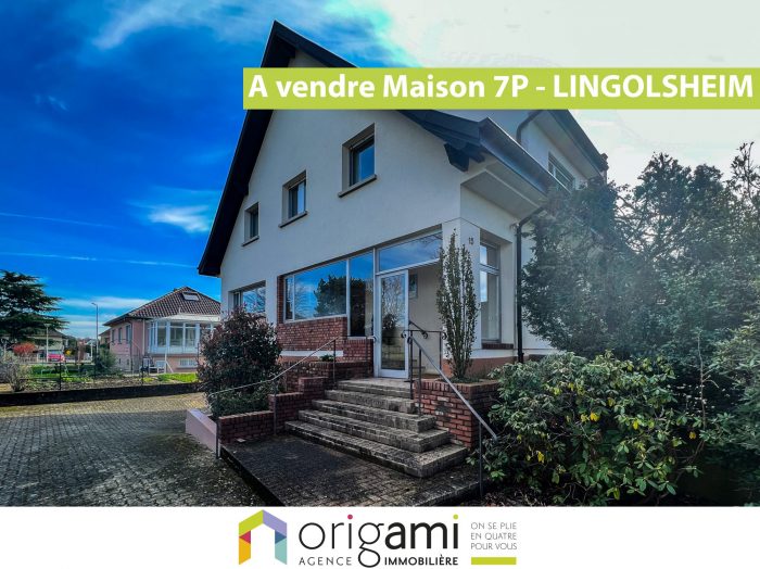 Maison individuelle à vendre, 7 pièces - Lingolsheim 67380