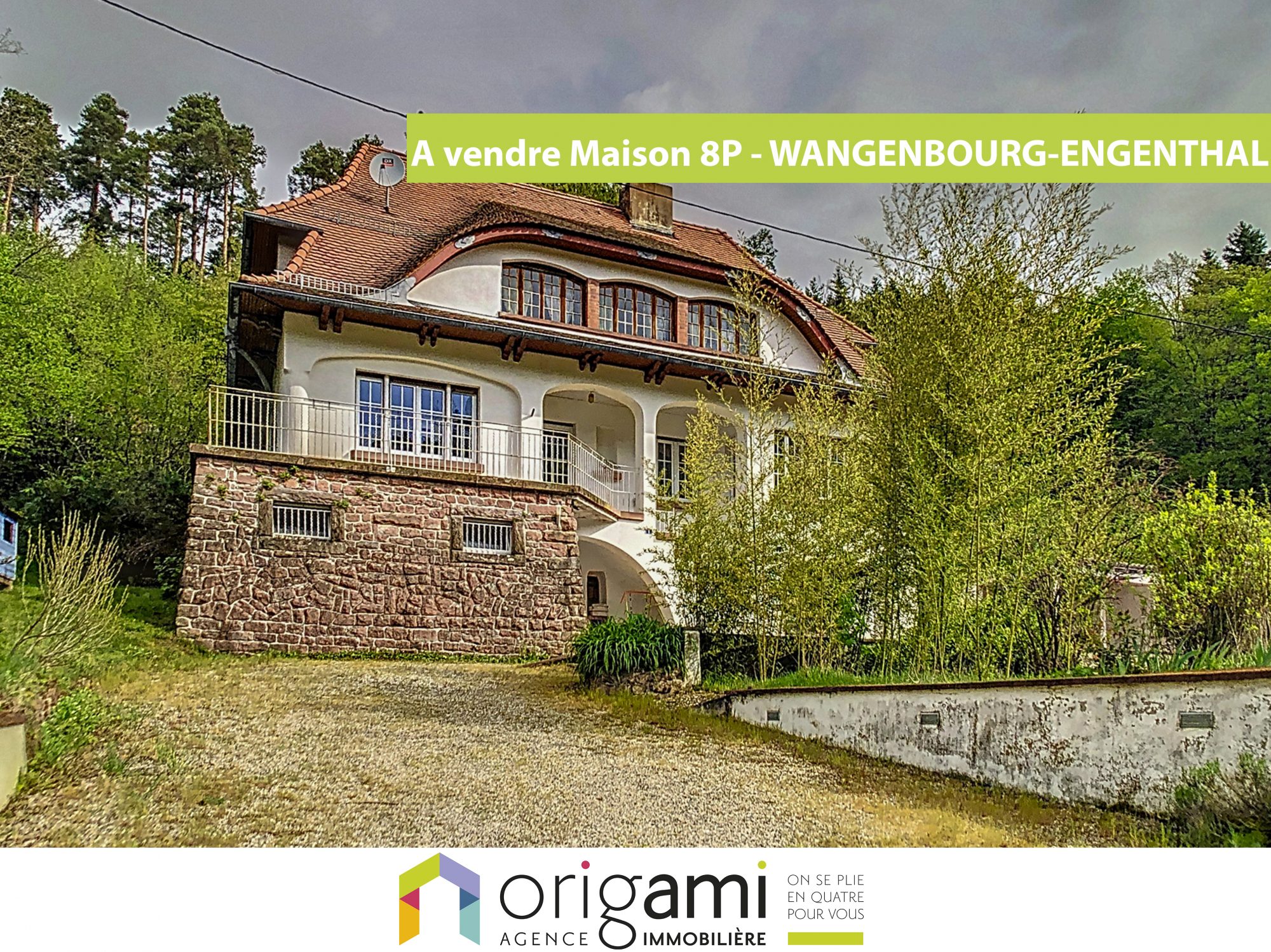 Vente Maison 233m² 8 Pièces à Wangenbourg-Engenthal (67710) - Origami