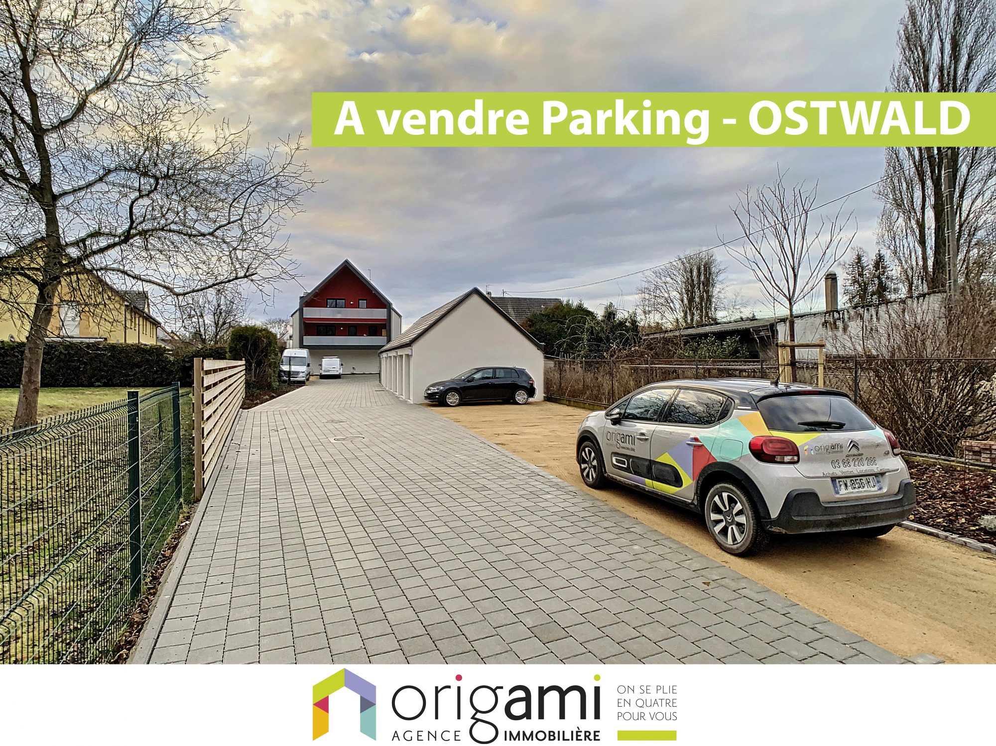 Vente Parking / Box 12m² à Ostwald (67540) - Origami