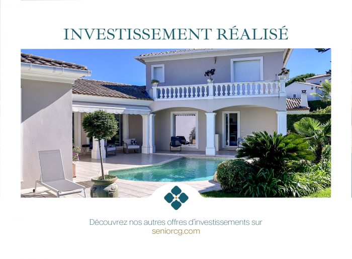 Villa à vendre en viager, 9 pièces - Cannes 06400