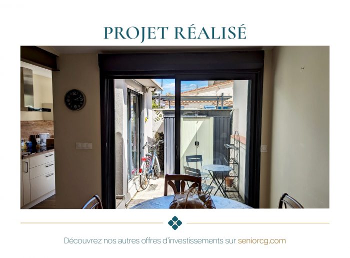 Maison individuelle à vendre en viager, 4 pièces - Canet-en-Roussillon 66140