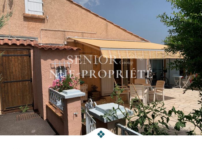 Maison mitoyenne 1 côté à vendre en viager, 3 pièces - Fayence 83440