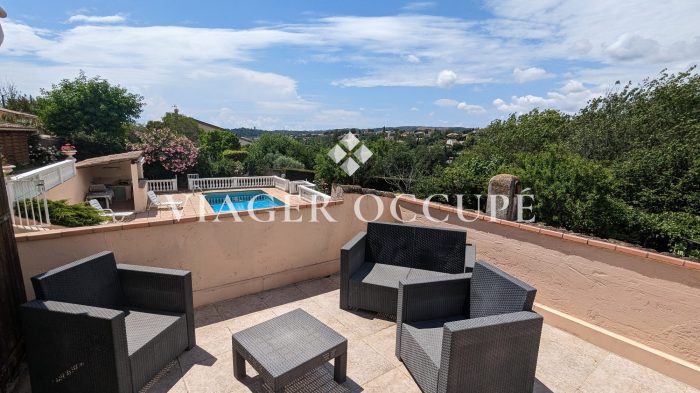 Villa à vendre en viager, 10 pièces - Saint-Paul-de-Vence 06570