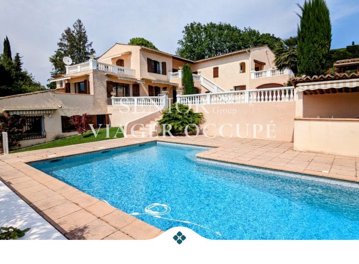 Villa à vendre en viager, 10 pièces - Saint-Paul-de-Vence 06570