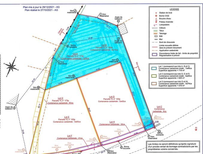 Terrain constructible à vendre, 07 a 49 ca - Plouarzel 29810