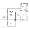  Appartement 76 m² Penta-di-Casinca  3 pièces