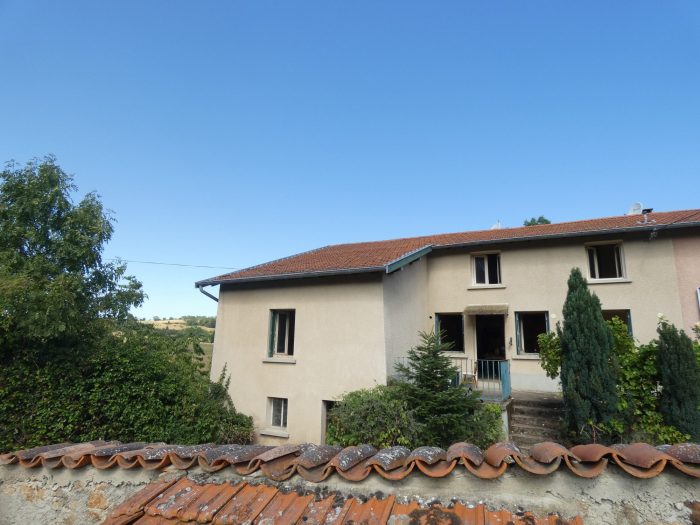 Maison mitoyenne 1 côté à vendre, 7 pièces - Villechenève 69770