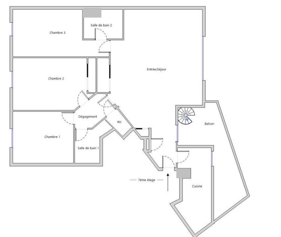 Location annuelle Appartement ISSY-LES-MOULINEAUX 92130 Hauts de Seine FRANCE