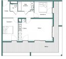  Appartement 60 m² 3 pièces Mérignac 