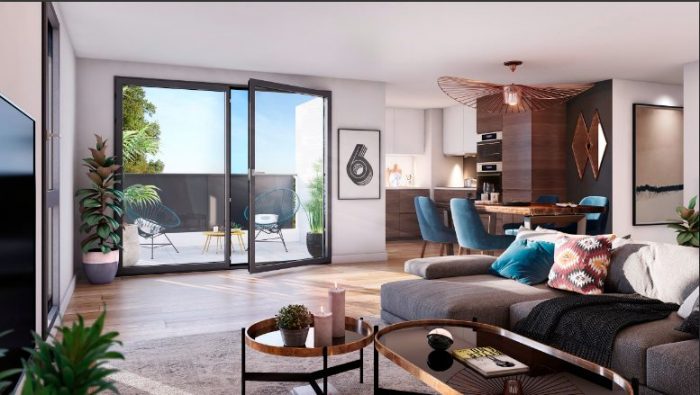 Votre futur appartement neuf T2 avec terrasse et parking