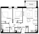  Appartement 62 m² 3 pièces Villenave-d'Ornon 