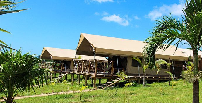 Eco lodge doté de tentes « safari » à l’île Maurice, location à la semaine