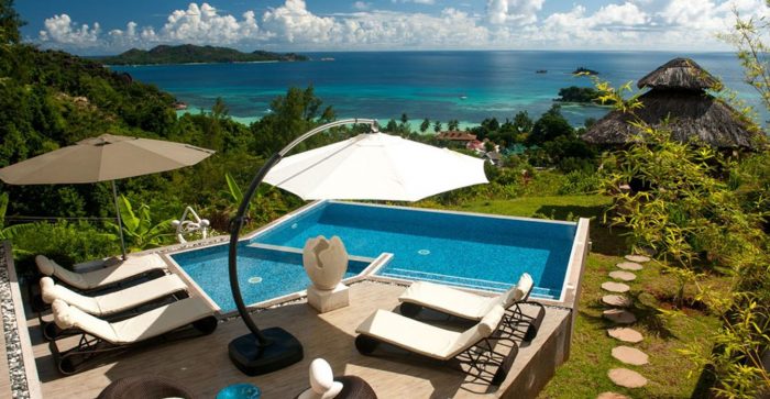Villa 270° 6 à 8 personnes pour 7 nuits avec demi-pension- Seychelles